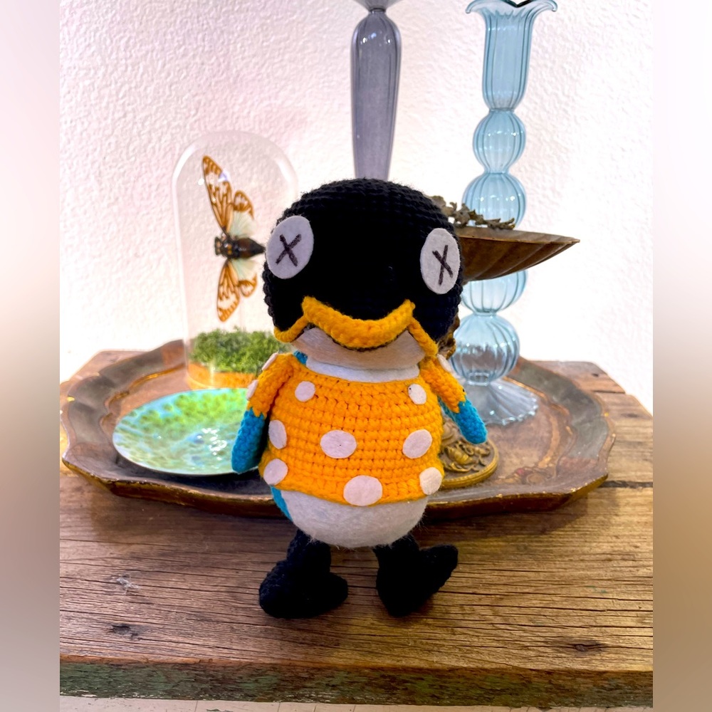 Crochet Animal Crossing Plush Cube The Penguin Plush